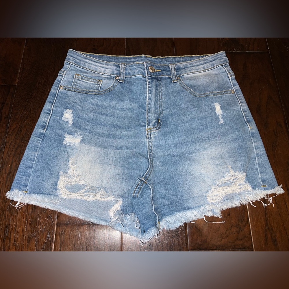 Seyorz Stretch Denim Jean Shorts